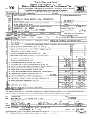 IRS Form 990 2023
