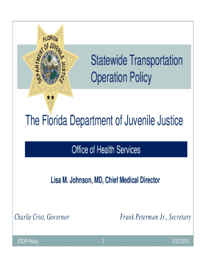 Florida Youth Transport Card