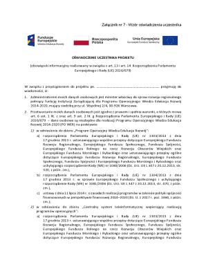 Participant Declaration Form