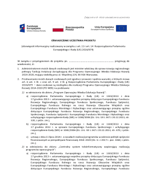 Participant Declaration Form