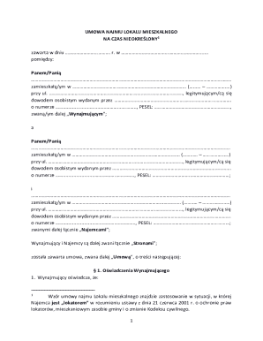 Residential Lease Agreement