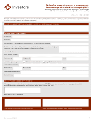 PPK Application Form