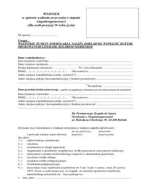 Poland Disability Assessment Application