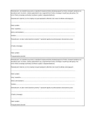 Rope Park Safety Waiver