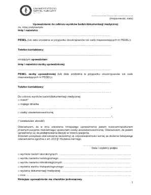 Medical Records Authorization Form