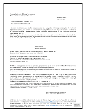 Customs Duty and Tax Exemption Request