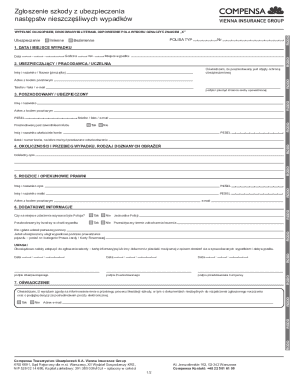 Accident Claim Form