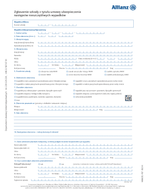 Allianz Accident Claim Form