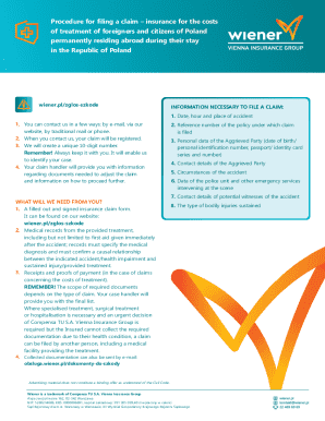 Insurance Claim Form