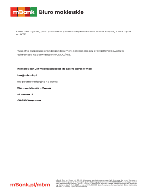 IKZE Limit Increase Declaration