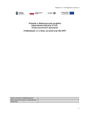 Application for Project Funding