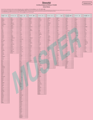 German Local Election Ballot