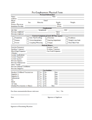 Communicable Disease Waiver Form