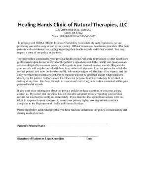 Healing Hands Clinic of Natural Therapies &amp; Fitness