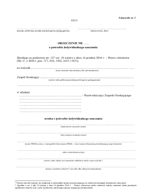 Individual Education Needs Assessment Form