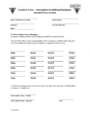 New Jersey Permit to Carry Handguns