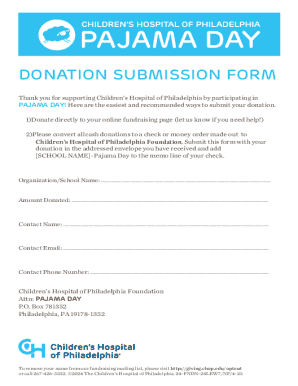 Donation Submission Form