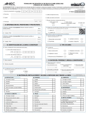 Ecuador Construction Permit Form 2026