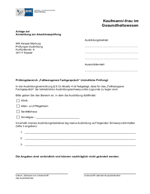 Healthcare Apprentice Final Exam Registration