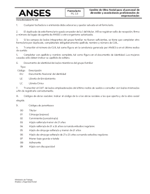 Health Insurance Change Form