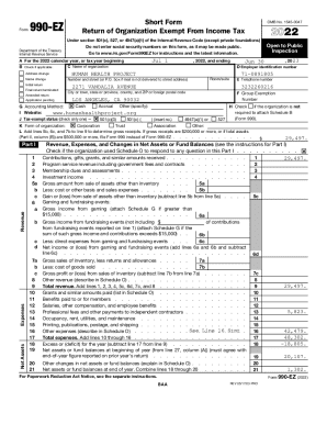 Form 990-EZ 2022