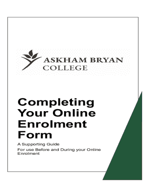 Online Enrolment Form