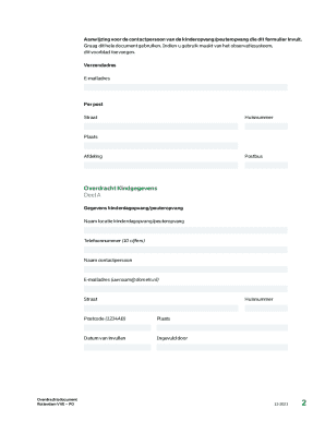 Child Data Transfer Form