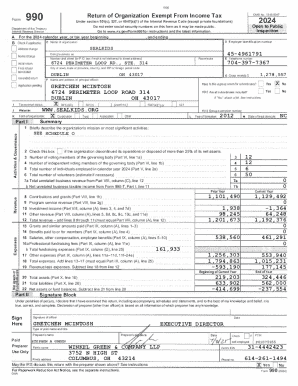 IRS Form 990 2024
