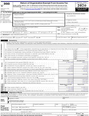 IRS Form 990 2020