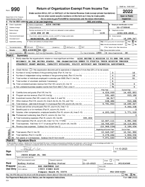 IRS Form 990 2022