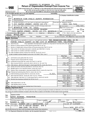 IRS Form 990 2023