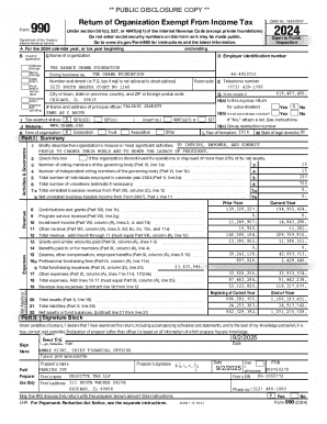 IRS Form 990 2024