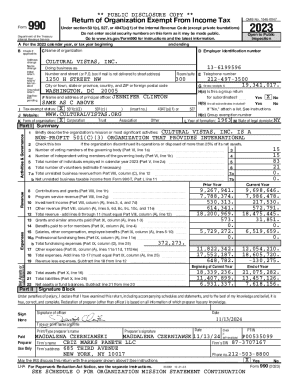 Form 990 Return of Organization Exempt From Income Tax