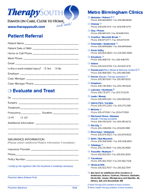 Patient Referral Form