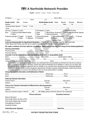 Patient Registration Form