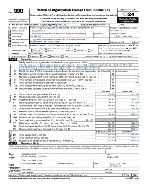 IRS Form 990 2024