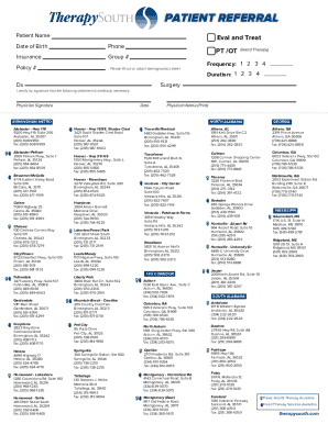 Patient Referral Form