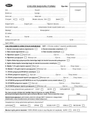 Membership Application Form
