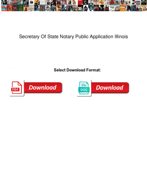 Illinois Notary Public Application