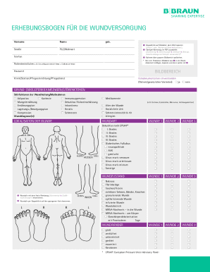 Wound Care Assessment Form