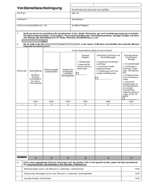 German Income Tax Certificate