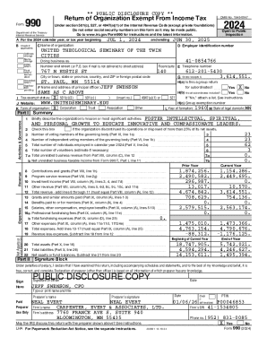 IRS Form 990 2024