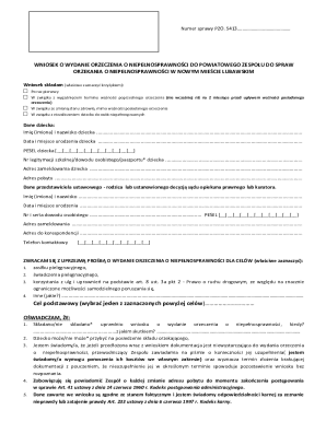 Disability Determination Application