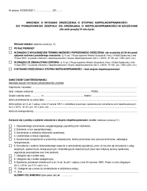 Disability Status Determination Application