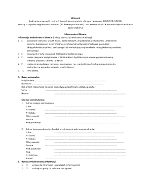 Personal Data Request Form