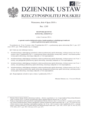 Polish Healthcare Provider Selection Form