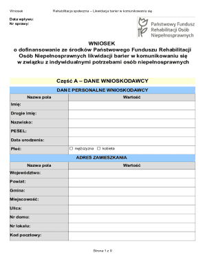 Poland Social Rehabilitation Application