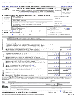 IRS Form 990 2023