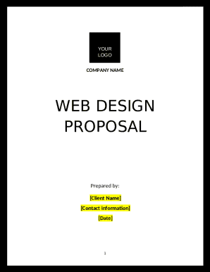 Web Design Proposal