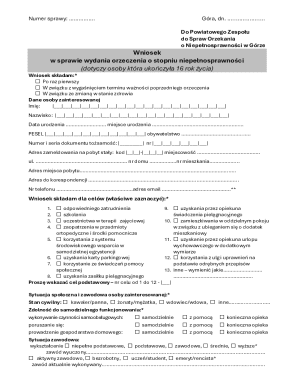 Poland Disability Assessment Application